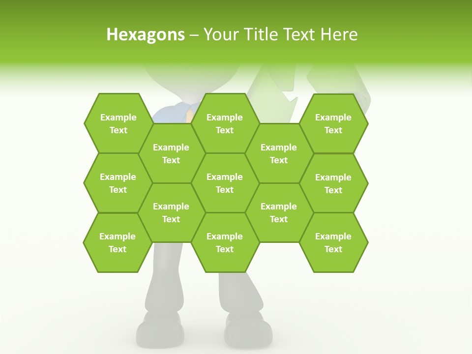 Gesture Finger Guy PowerPoint Template