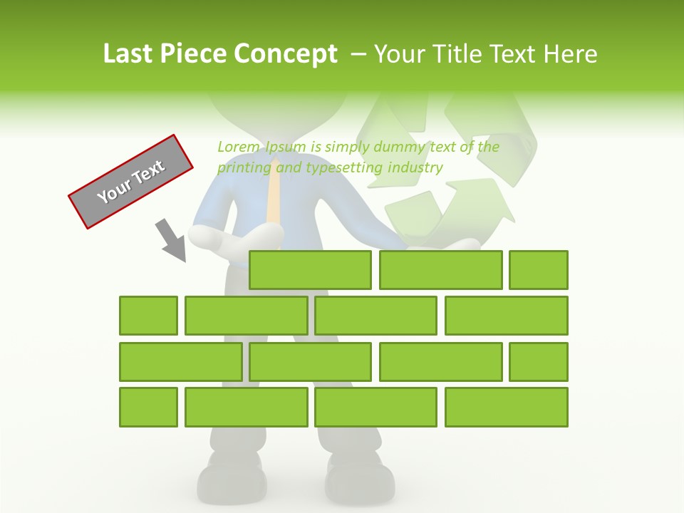 Gesture Finger Guy PowerPoint Template