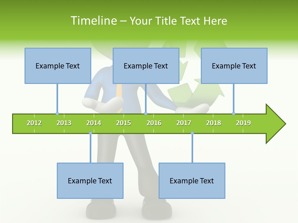 Gesture Finger Guy PowerPoint Template