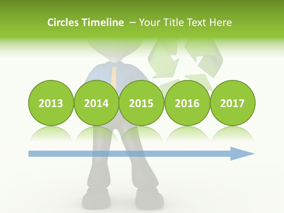 Gesture Finger Guy PowerPoint Template