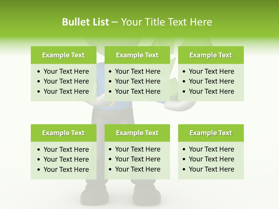 Gesture Finger Guy PowerPoint Template