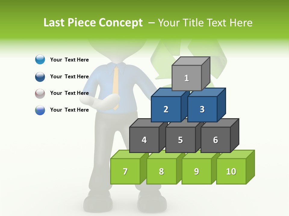 Gesture Finger Guy PowerPoint Template