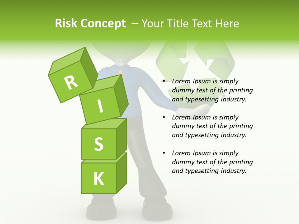 Gesture Finger Guy PowerPoint Template