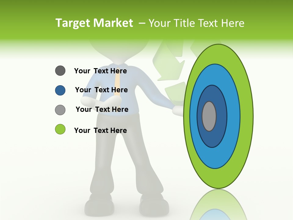 Gesture Finger Guy PowerPoint Template