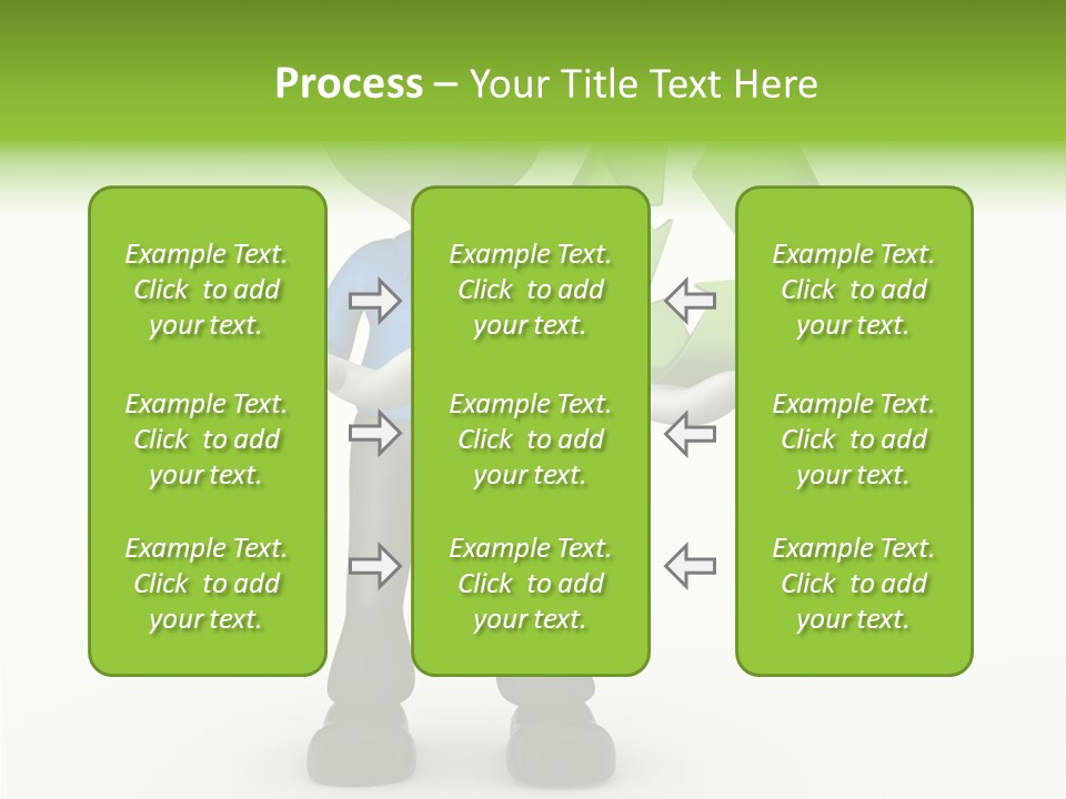 Gesture Finger Guy PowerPoint Template