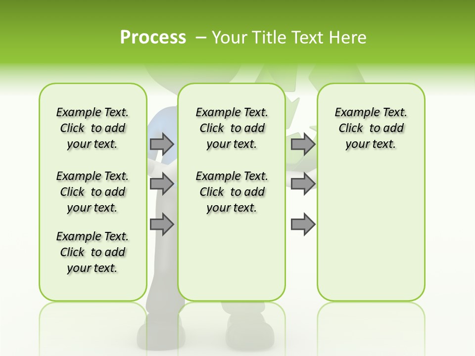 Gesture Finger Guy PowerPoint Template