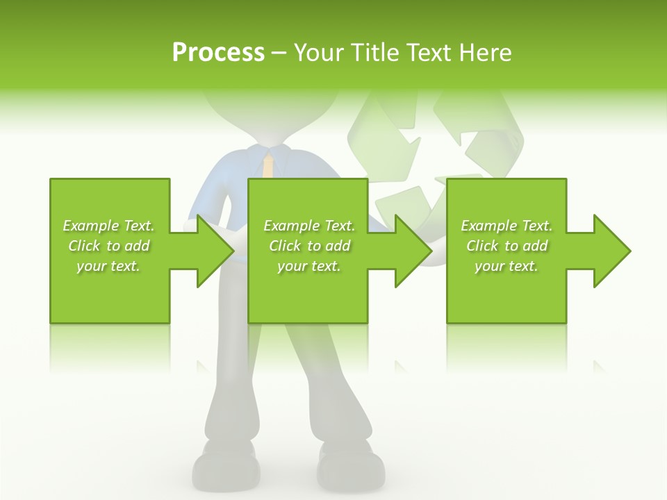 Gesture Finger Guy PowerPoint Template