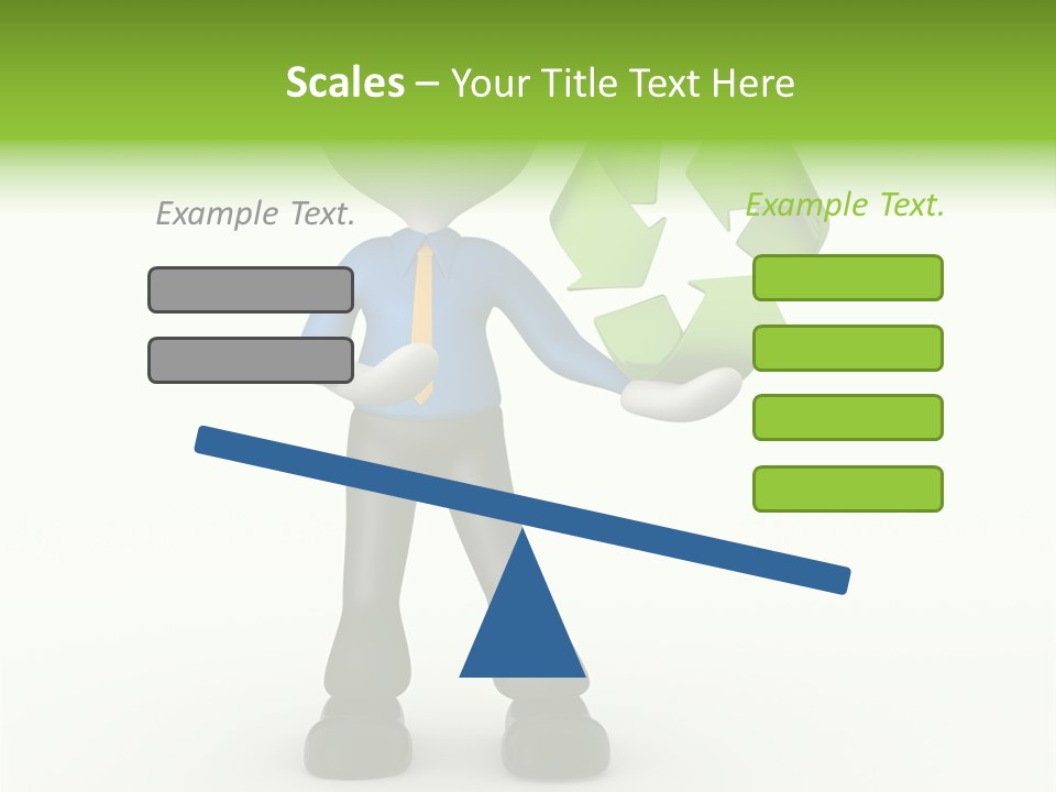 Gesture Finger Guy PowerPoint Template