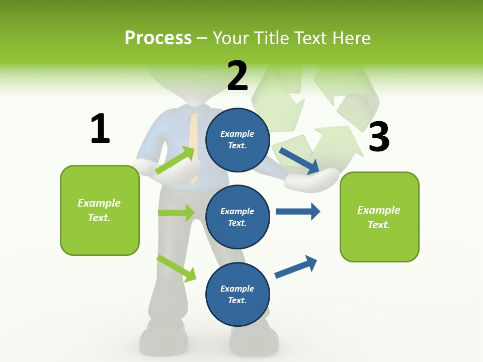 Gesture Finger Guy PowerPoint Template