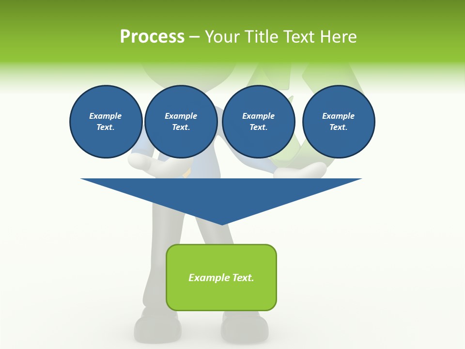 Gesture Finger Guy PowerPoint Template