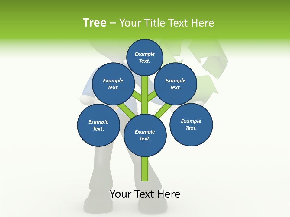 Gesture Finger Guy PowerPoint Template