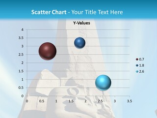 North Statue Symbol PowerPoint Template