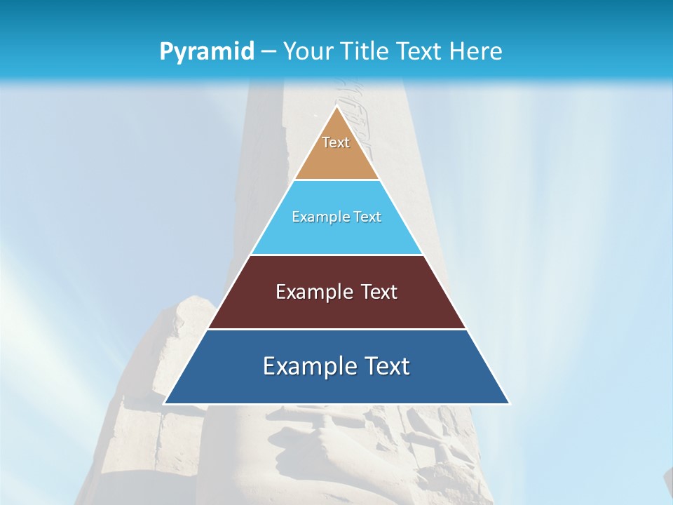 North Statue Symbol PowerPoint Template