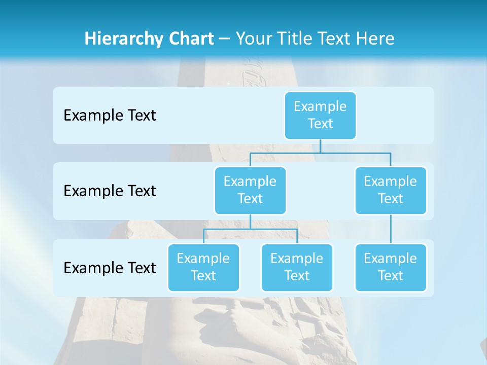 North Statue Symbol PowerPoint Template