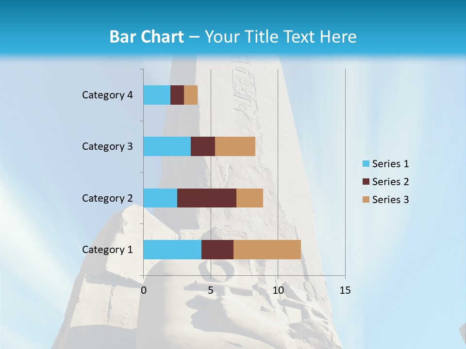 North Statue Symbol PowerPoint Template
