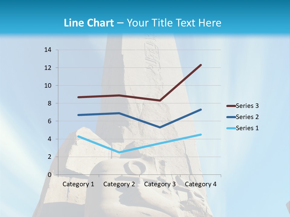 North Statue Symbol PowerPoint Template