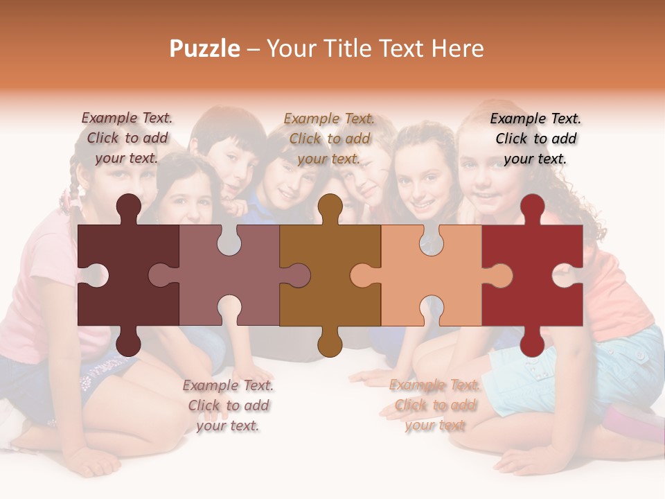 Excitement Fun Line PowerPoint Template