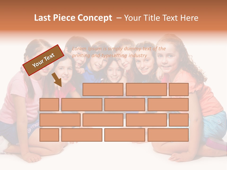 Excitement Fun Line PowerPoint Template