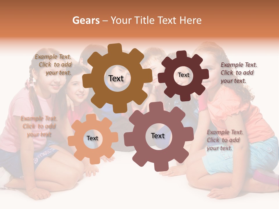 Excitement Fun Line PowerPoint Template