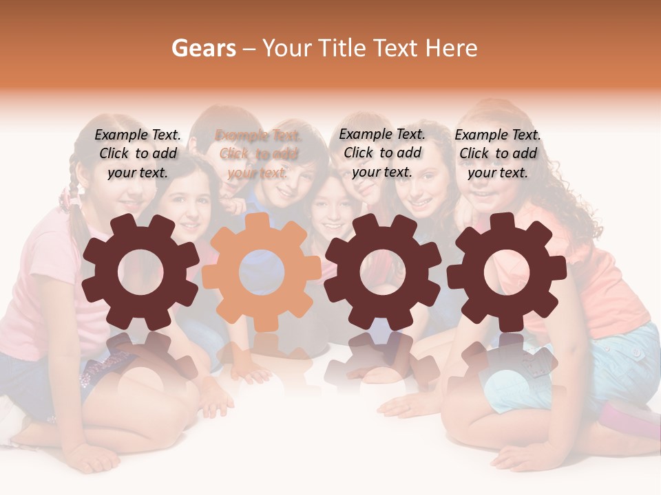 Excitement Fun Line PowerPoint Template