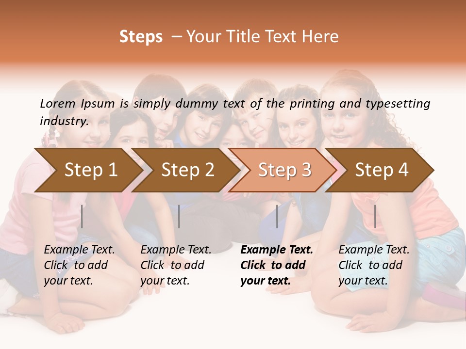 Excitement Fun Line PowerPoint Template