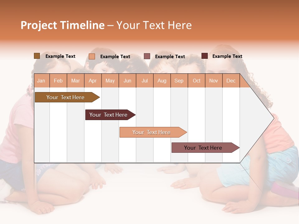 Excitement Fun Line PowerPoint Template
