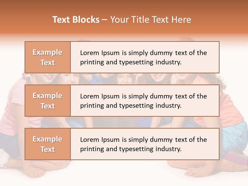 Excitement Fun Line PowerPoint Template