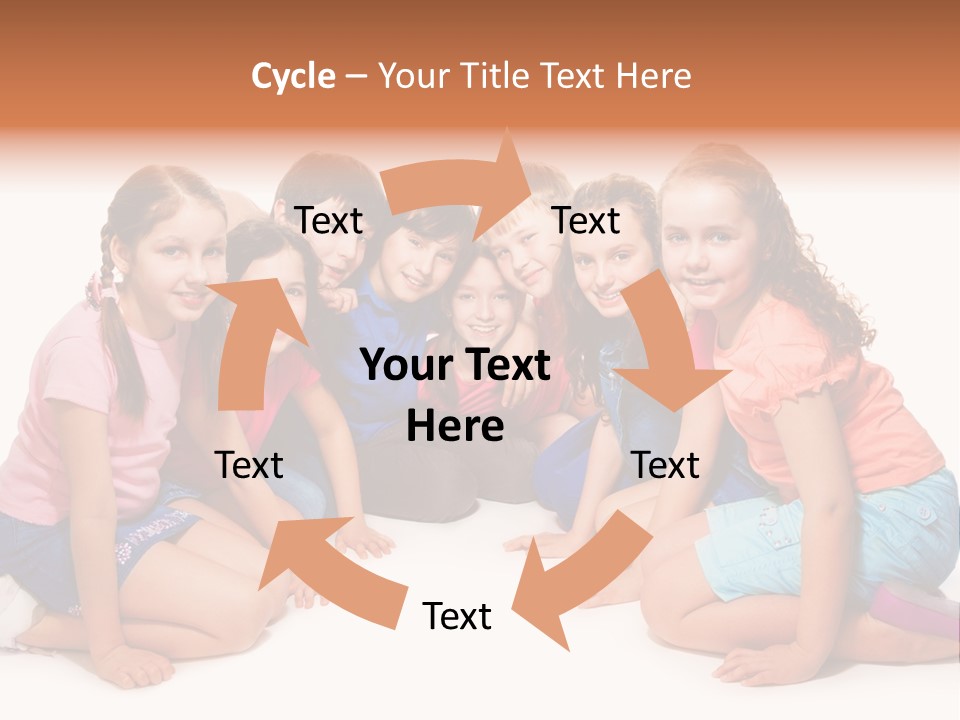 Excitement Fun Line PowerPoint Template