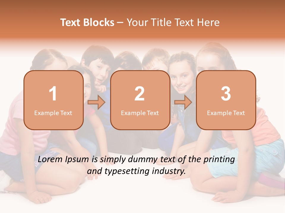 Excitement Fun Line PowerPoint Template