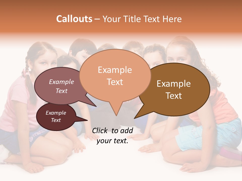 Excitement Fun Line PowerPoint Template