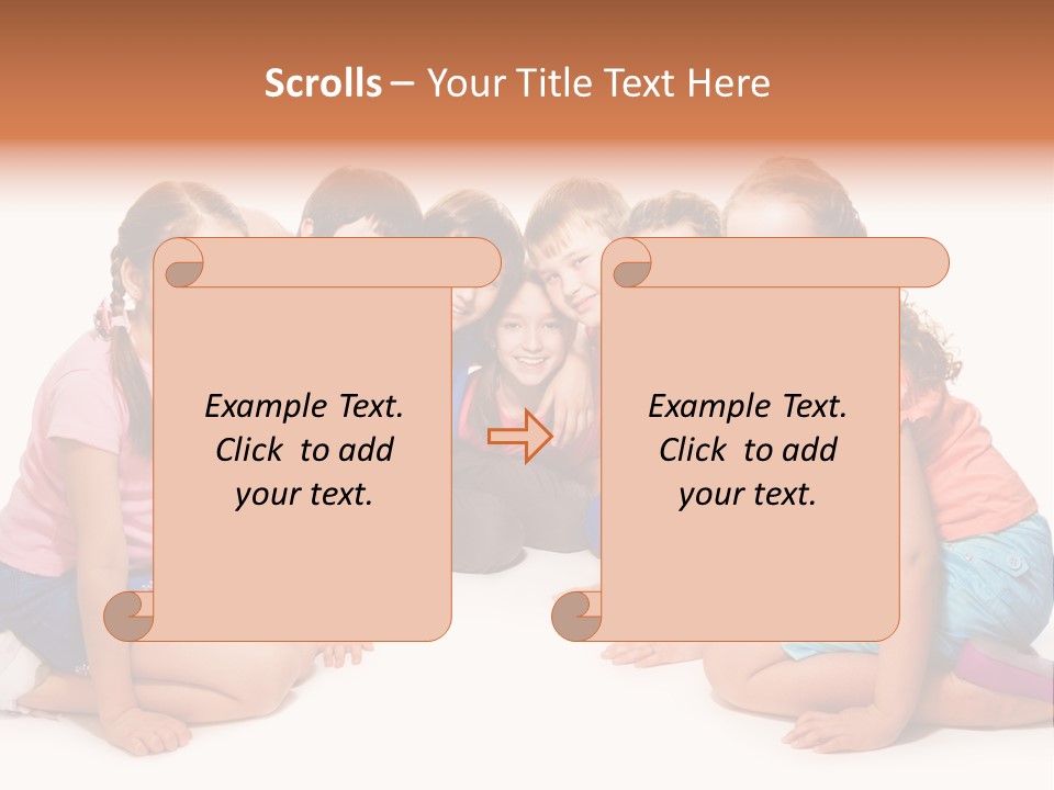 Excitement Fun Line PowerPoint Template