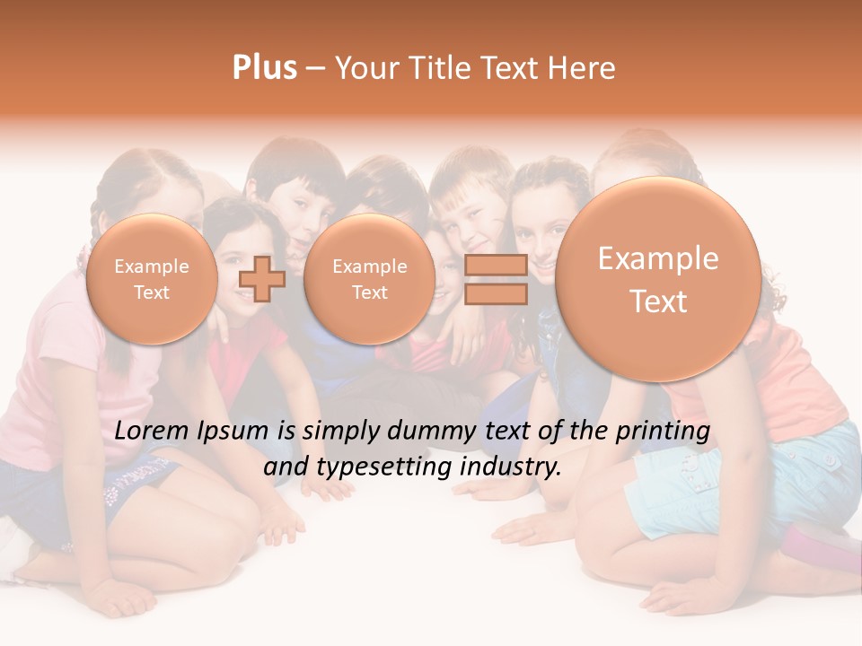 Excitement Fun Line PowerPoint Template