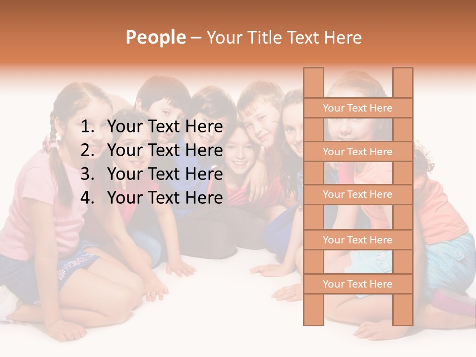 Excitement Fun Line PowerPoint Template