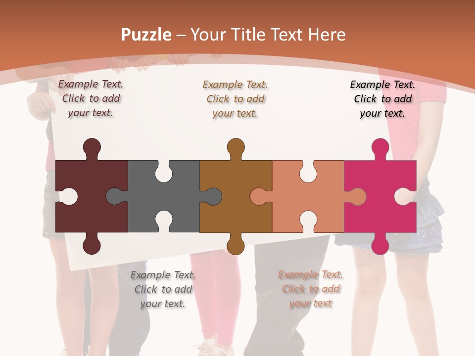 Casual Several Message PowerPoint Template