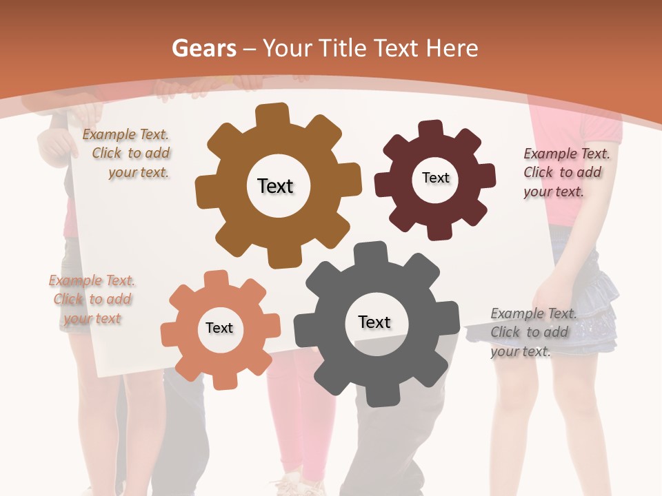 Casual Several Message PowerPoint Template