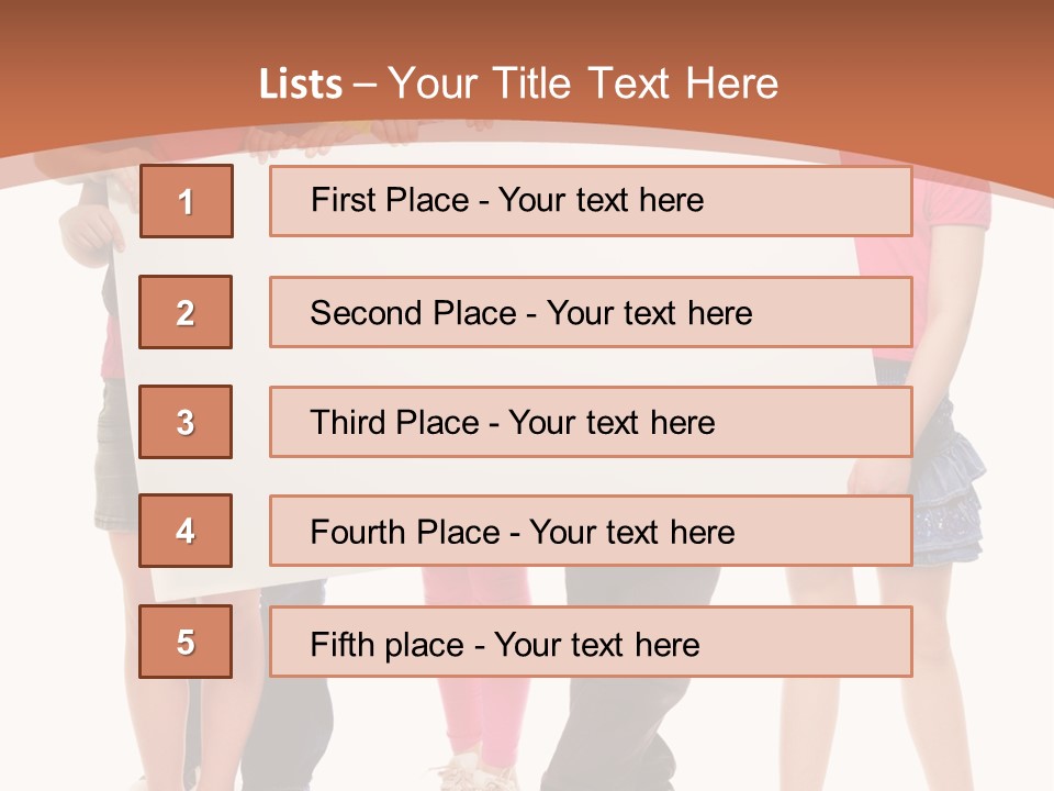 Casual Several Message PowerPoint Template