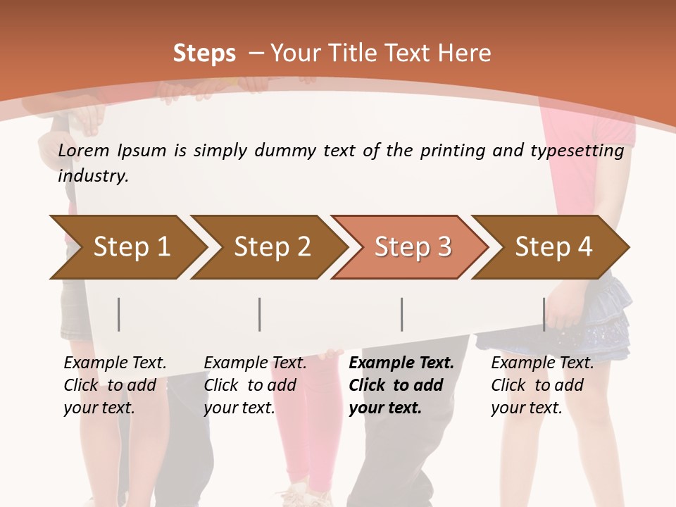 Casual Several Message PowerPoint Template