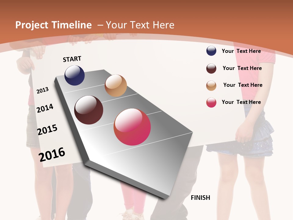 Casual Several Message PowerPoint Template