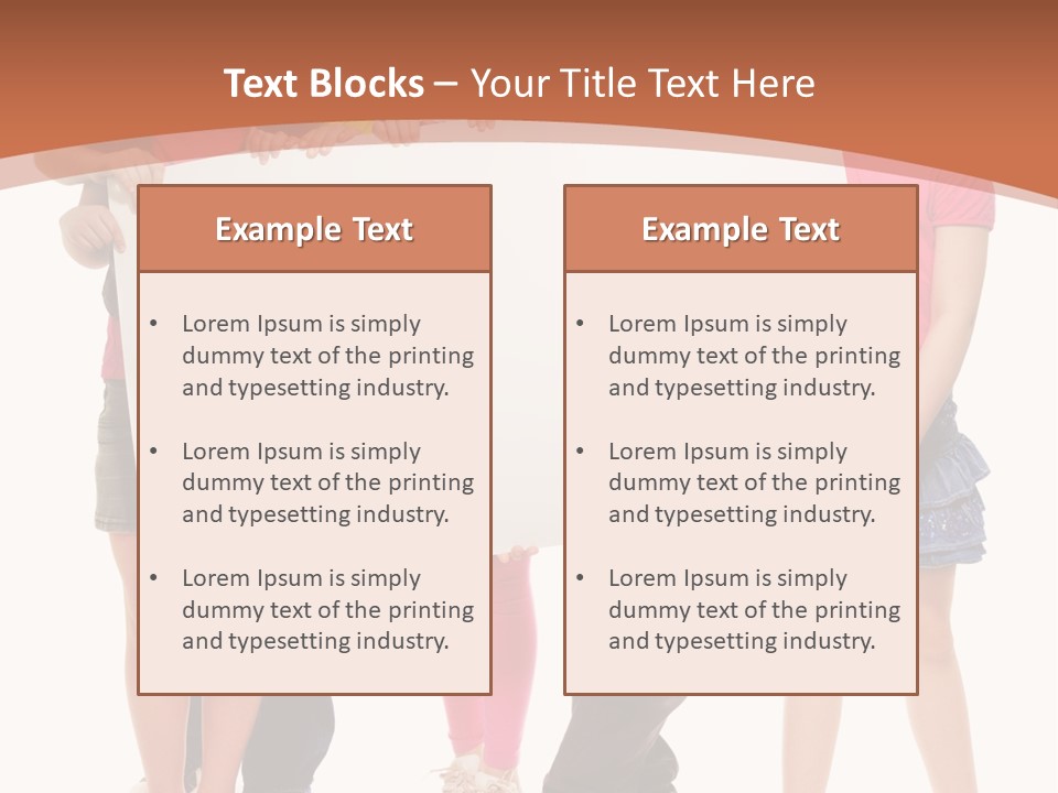 Casual Several Message PowerPoint Template