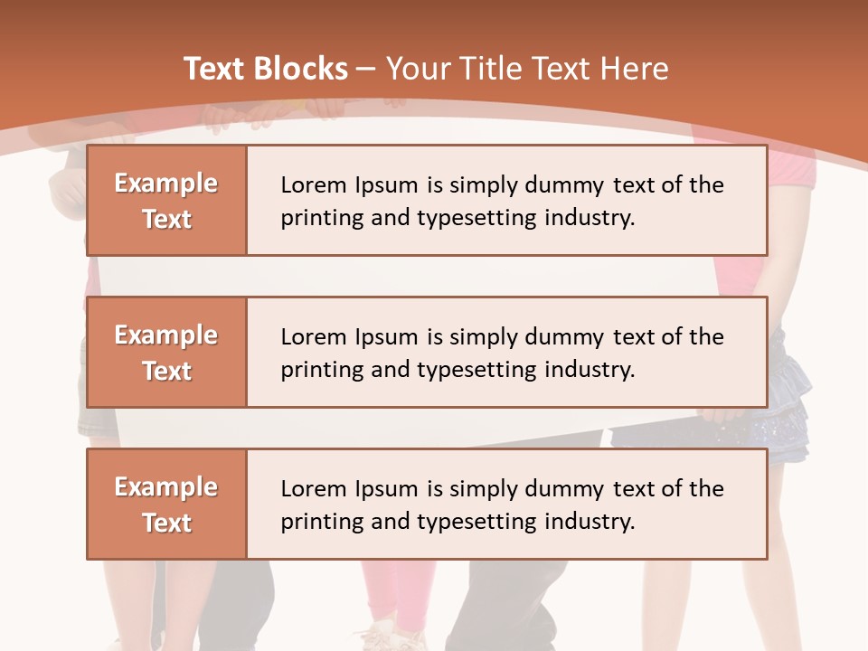 Casual Several Message PowerPoint Template