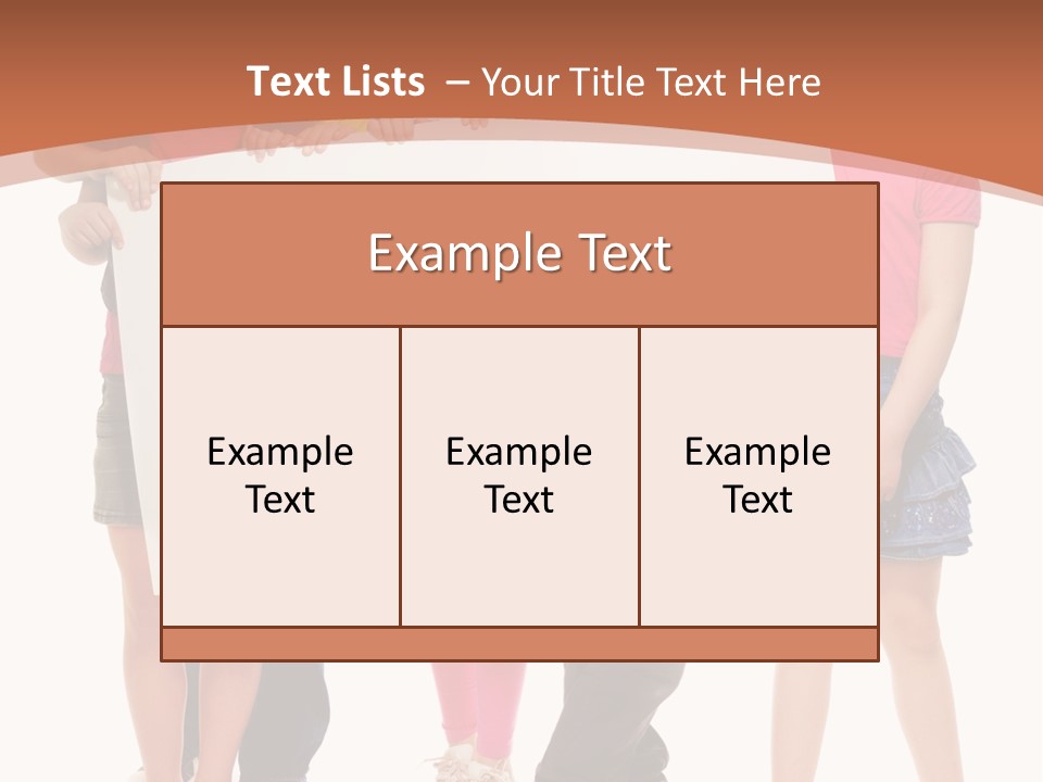 Casual Several Message PowerPoint Template