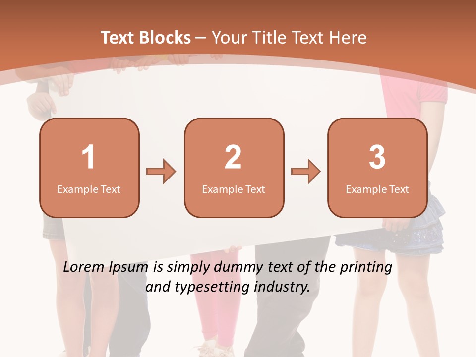 Casual Several Message PowerPoint Template
