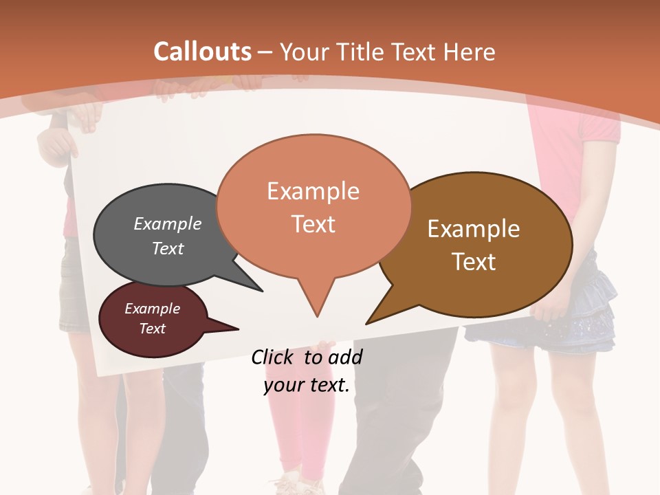 Casual Several Message PowerPoint Template