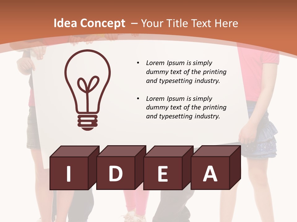 Casual Several Message PowerPoint Template