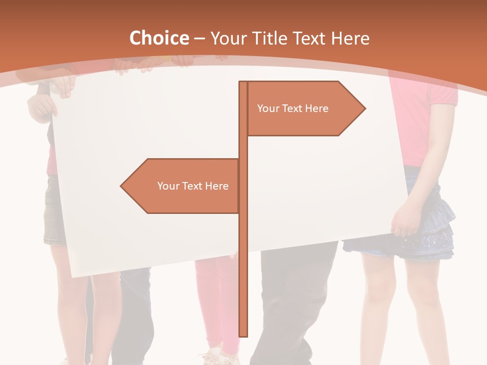 Casual Several Message PowerPoint Template