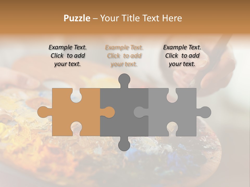 Brush Mix Blend PowerPoint Template
