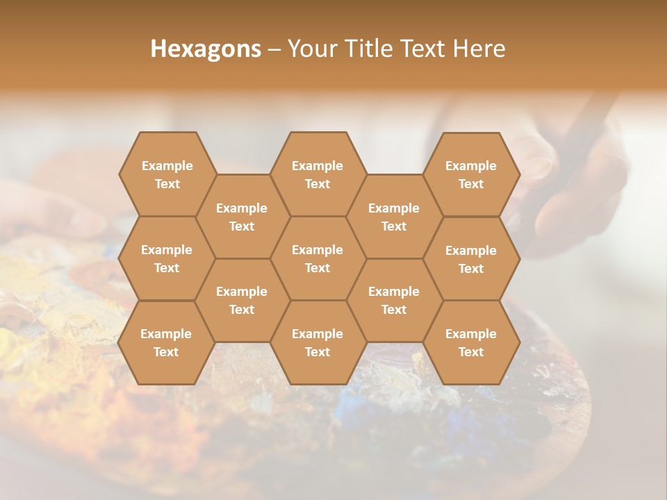 Brush Mix Blend PowerPoint Template