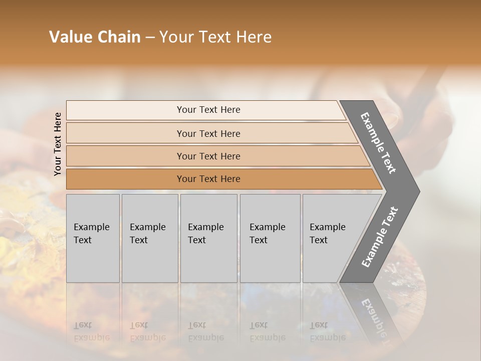 Brush Mix Blend PowerPoint Template