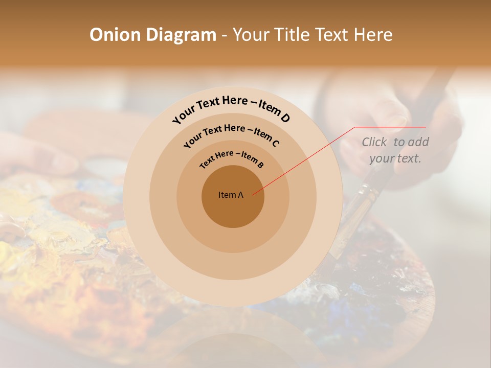 Brush Mix Blend PowerPoint Template