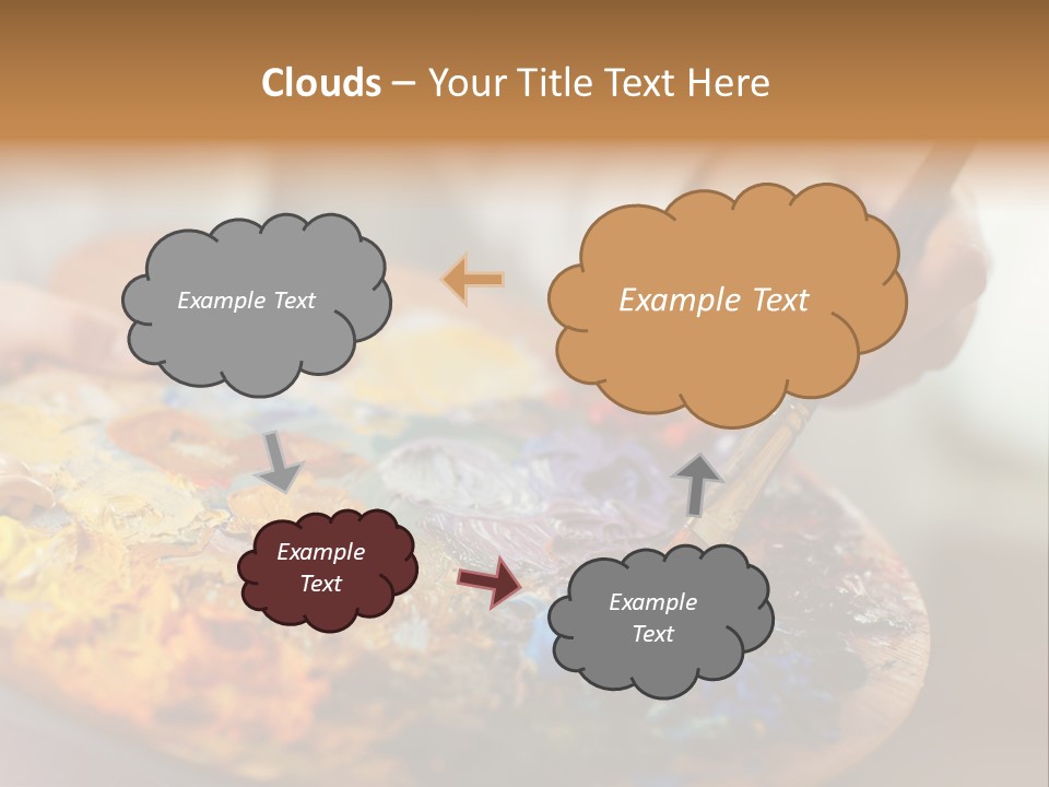 Brush Mix Blend PowerPoint Template